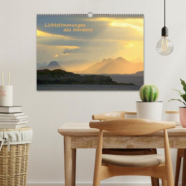 Produktbild: Lichtstimmungen des Nordens (Wandkalender 2026 DIN A3 quer), CALVENDO Monatskalender