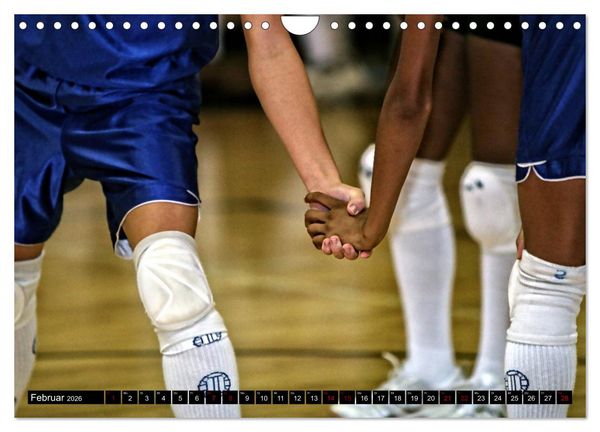 Produktbild: Volleyball Action (Wandkalender 2026 DIN A4 quer), CALVENDO Monatskalender