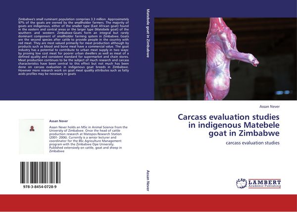 Produktbild: Carcass evaluation studies in indigenous Matebele goat in Zimbabwe