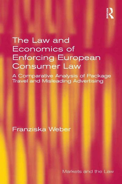 Produktbild: The Law and Economics of Enforcing European Consumer Law