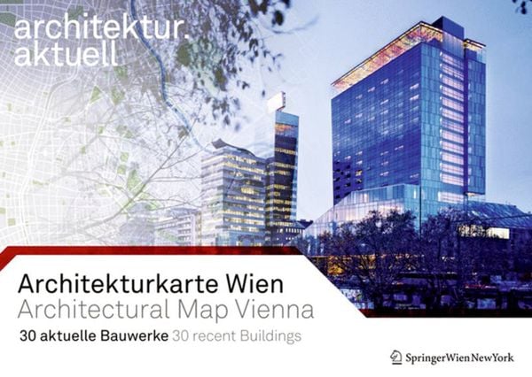 Produktbild: Architekturkarte Wien / Architectural Map of Vienna