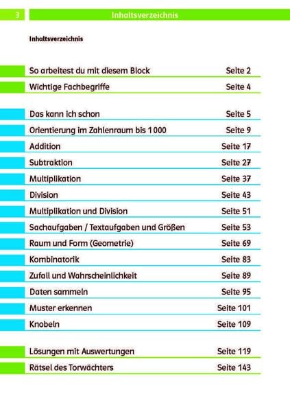 Produktbild: Mathe-Testblock So gut bin ich! 3. Klasse