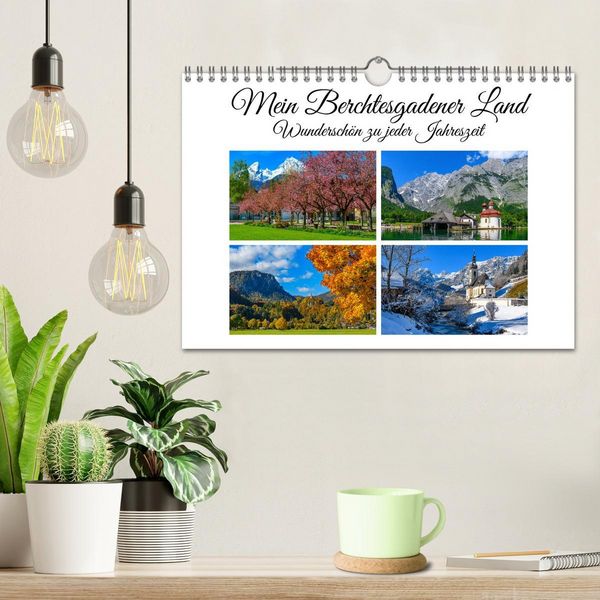 Produktbild: Mein Berchtesgadener Land - Wundersch&ouml;n zu jeder Jahreszeit (Wandkalender 2026 DIN A4 quer), CALVENDO Monatskalender