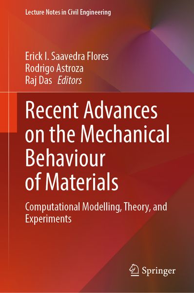 Produktbild: Recent Advances on the Mechanical Behaviour of Materials
