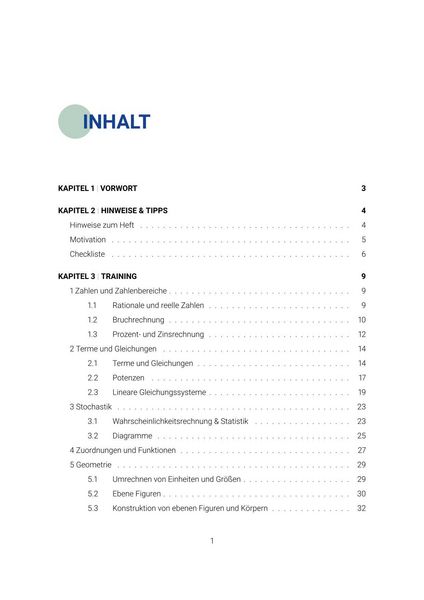 Produktbild: Pr&uuml;fungsheft & Training - 2026 Mathematik Realschule &ndash; Niedersachsen &ndash; Original-Pr&uuml;fungen und L&ouml;sungen