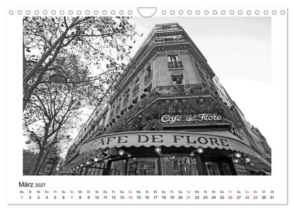 Produktbild: Paris vive la m&eacute;tropole (Wandkalender 2027 DIN A4 quer), CALVENDO Monatskalender