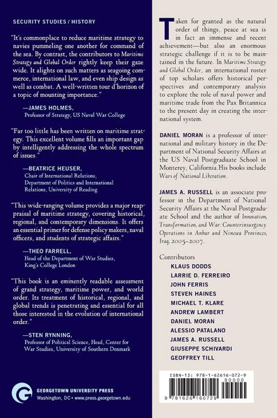 Produktbild: Maritime Strategy and Global Order