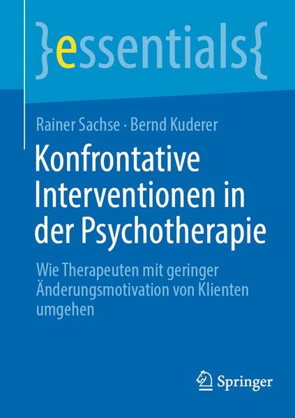 Produktbild: Konfrontative Interventionen in der Psychotherapie