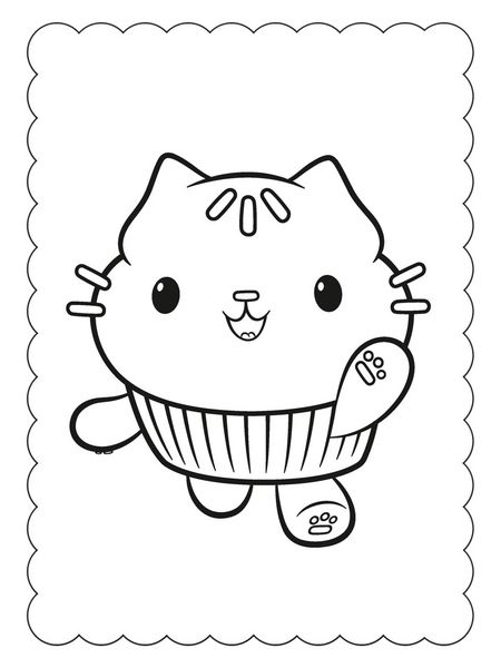 Produktbild: Gabby's Dollhouse: Schnurr-tastisches Malbuch