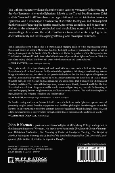 Produktbild: Earthing the Cosmic Christ of Ephesians-The Universe, Trinity, and Zhiyi's Threefold Truth, Volume 1