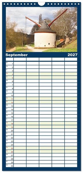 Produktbild: Familienplaner 2027 - R&Ouml;MERSTADT TRIER mit 5 Spalten (Wandkalender, 21 x 45 cm) CALVENDO