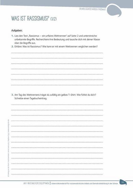 Produktbild: Anti-Rassismus f&uuml;r Sch&uuml;ler*innen