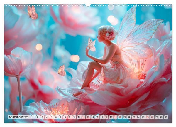Produktbild: Im Licht der Fantasie (hochwertiger Premium Wandkalender 2026 DIN A2 quer), Kunstdruck in Hochglanz