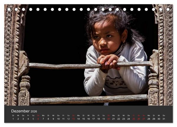 Produktbild: Nepal 2026 - Dem Himmel so nah (Tischkalender 2026 DIN A5 quer), CALVENDO Monatskalender