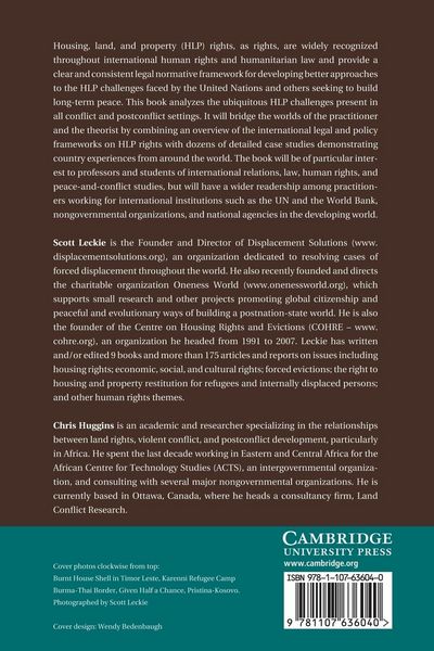 Produktbild: Conflict and Housing, Land and Property Rights