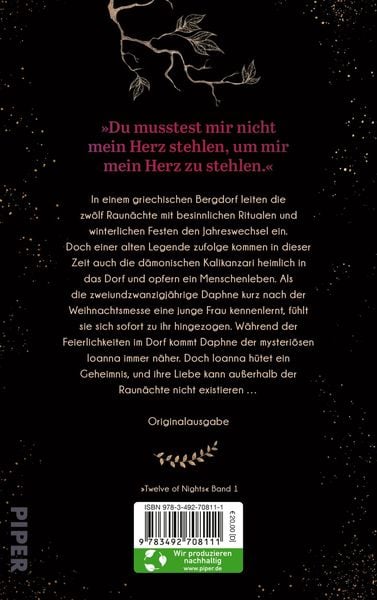 Produktbild: Tramountani, N: Twelve of Nights - gestohlene Herz