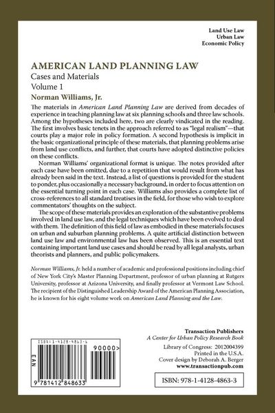 Produktbild: American Land Planning Law