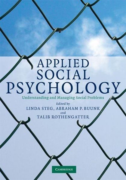 Produktbild: Applied Social Psychology