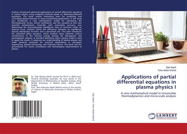 Produktbild: Applications of partial differential equations in plasma physics I