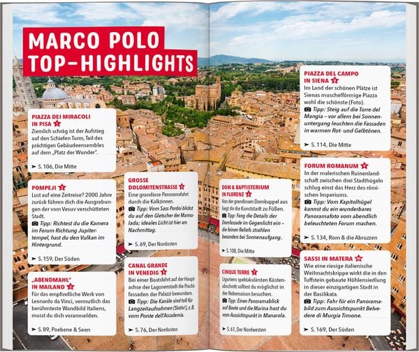 Produktbild: MARCO POLO Reisef&uuml;hrer Italien