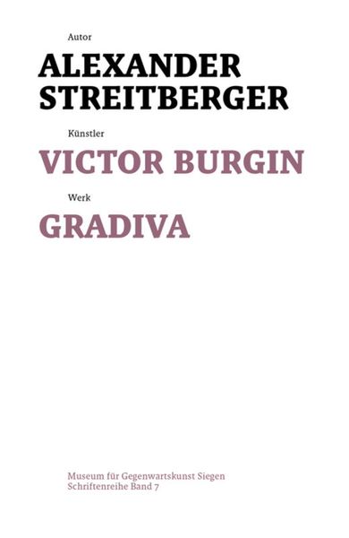 Produktbild: Victor Burgin