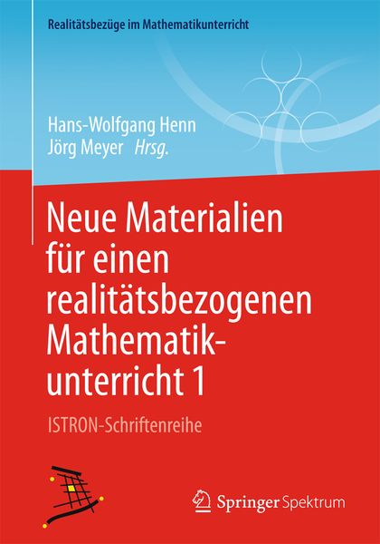 Produktbild: Neue Materialien für einen realitätsbezogenen Mathematikunterricht 1
