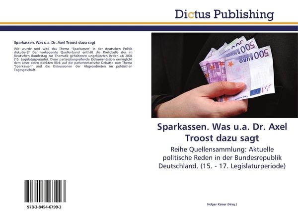 Produktbild: Sparkassen. Was u.a. Dr. Axel Troost dazu sagt