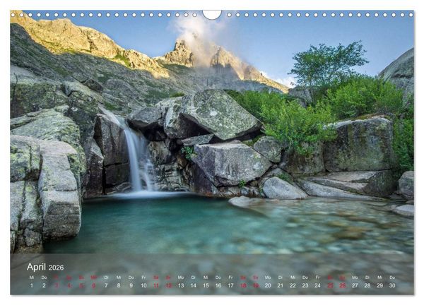 Produktbild: Korsika - Faszinierende Landschaften (Wandkalender 2026 DIN A3 quer), CALVENDO Monatskalender