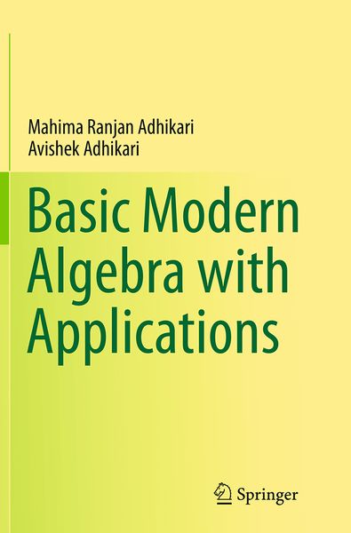 Produktbild: Basic Modern Algebra with Applications