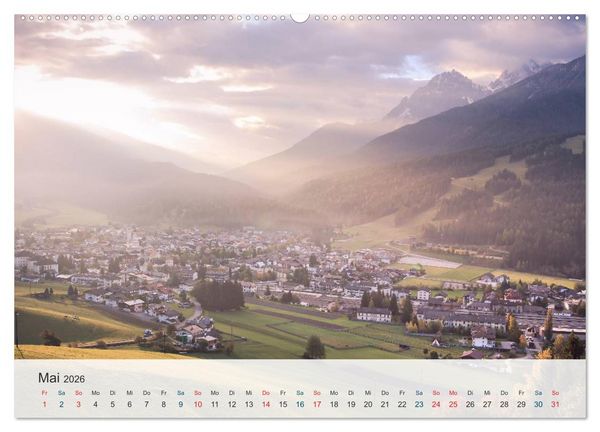 Produktbild: Dolomiten - Rundreise um Drei Zinnen (Wandkalender 2026 DIN A2 quer), CALVENDO Monatskalender