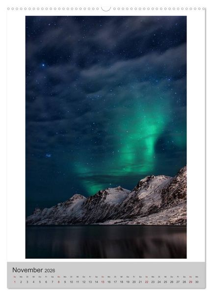 Produktbild: Bezauberndes Norwegen ~ Lofoten & Nordland ~ (Wandkalender 2026 DIN A2 hoch), CALVENDO Monatskalender