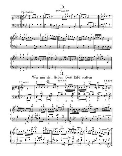 Produktbild: Klavierb&uuml;chlein f&uuml;r Anna Magdalena Bach (1725), mit Fingers&auml;tzen, Klavier