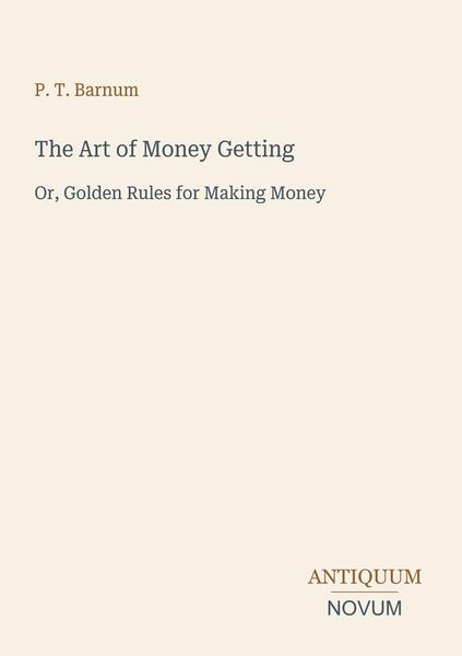 Produktbild: The Art of Money Getting
