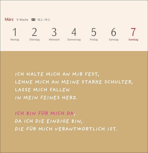 Produktbild: Clara Louise: Dort, wo die Sterne funkeln Premium-Postkartenkalender 2027 - 53 Postkarten mit poetischen Gedanken