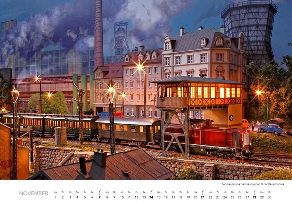 Produktbild: Traumanlagen von Modellbahnprofis Kalender 2027
