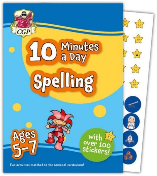 Produktbild: 10 Minutes a Day Spelling for Ages 5-7 (with over 100 stickers)