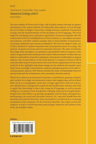 Produktbild: Numerical Ecology with R
