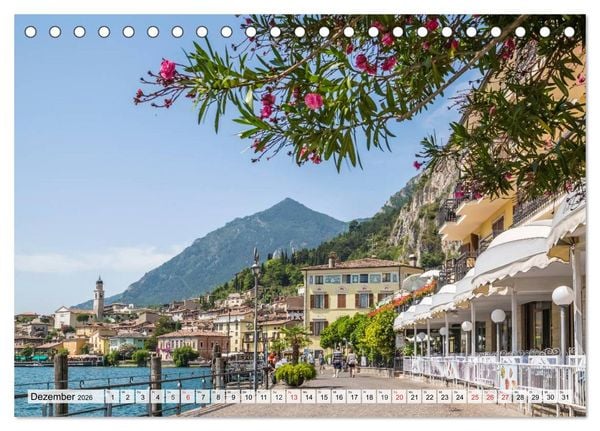 Produktbild: GARDASEE Idyllisches Limone sul Garda (Tischkalender 2026 DIN A5 quer), CALVENDO Monatskalender