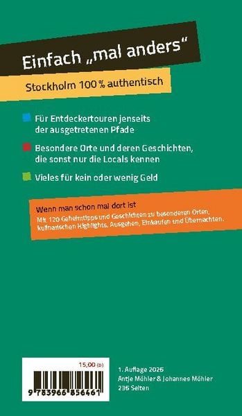 Produktbild: MICHAEL M&Uuml;LLER Reisef&uuml;hrer Stockholm - mal anders