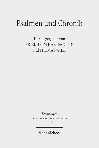 Produktbild: Psalmen und Chronik