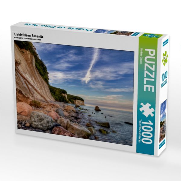 Produktbild: CALVENDO Puzzle Kreidefelsen Sassnitz | 1000 Teile Lege-Gr&ouml;&szlig;e 64x48cm Foto-Puzzle f&uuml;r gl&uuml;ckliche Stunden