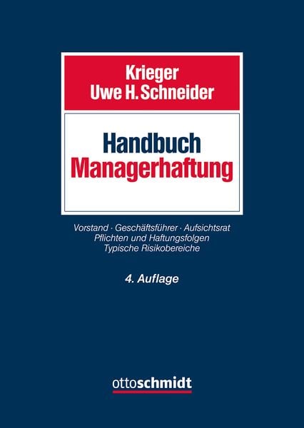 Produktbild: Handbuch Managerhaftung