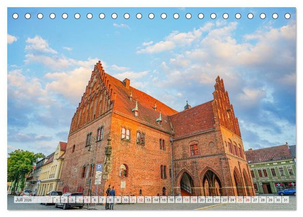 Produktbild: J&uuml;terbog Impressionen (Tischkalender 2026 DIN A5 quer), CALVENDO Monatskalender