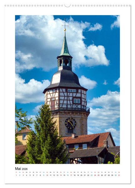 Produktbild: Rund um Ludwigsburg (Wandkalender 2026 DIN A2 hoch), CALVENDO Monatskalender