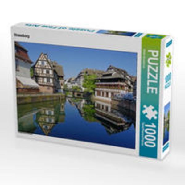 CALVENDO Puzzle Strassburg 1000 Teile Lege-Größe 64 x 48 cm Foto-Puzzle Bild von Beate Bussenius
