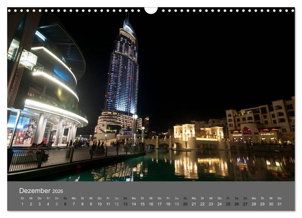 Produktbild: Dubai (Wandkalender 2026 DIN A3 quer), CALVENDO Monatskalender