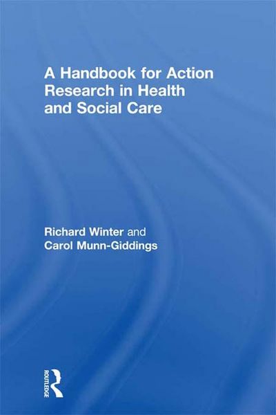 Produktbild: A Handbook for Action Research in Health and Social Care
