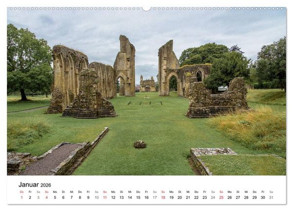 Produktbild: Foto-Momente S&uuml;d-England - Magische Orte (Wandkalender 2026 DIN A2 quer), CALVENDO Monatskalender