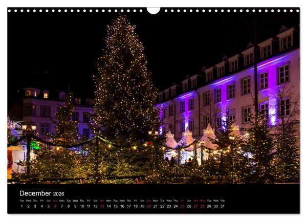 Produktbild: Heidelberg - Views of a City (Wall Calendar 2026 DIN A3 landscape), CALVENDO 12 Month Wall Calendar