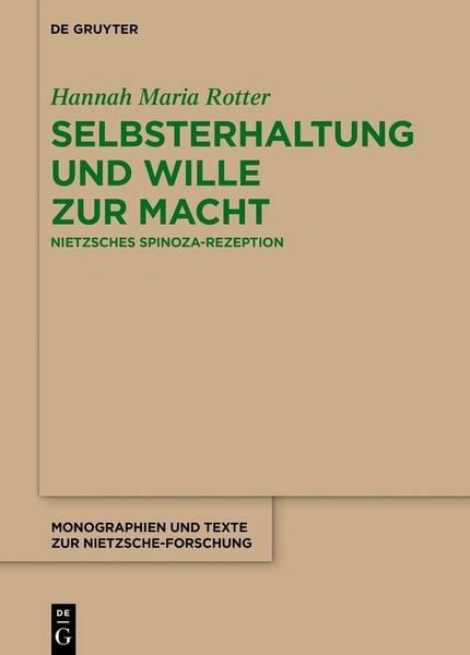 Produktbild: Selbsterhaltung und Wille zur Macht